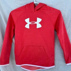 Under Armour Youth size M orange Hoodie